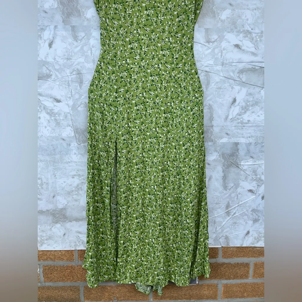 Reformation Gavin Dress Samantha in green floral size 6 - Image 7