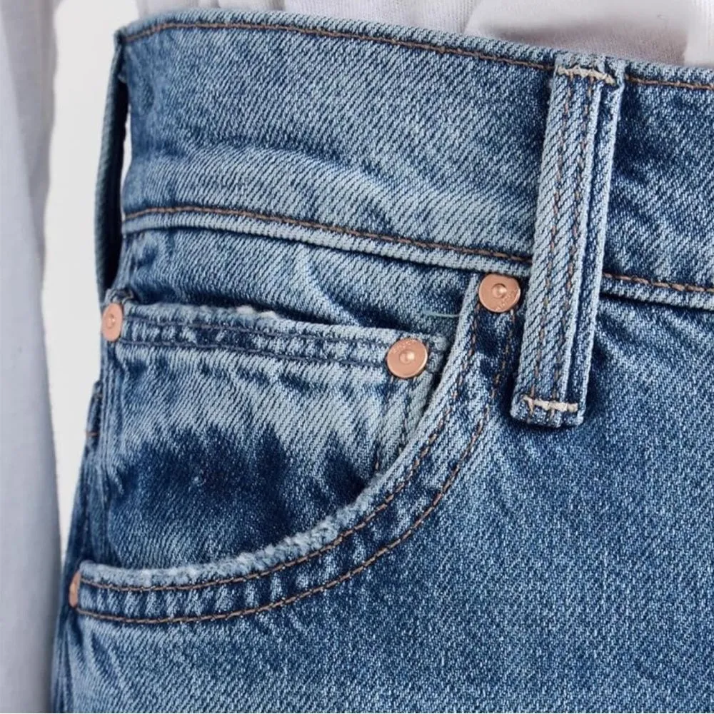 NWT MOTHER Women's The Roller Let’s Trip Wide - Image 5