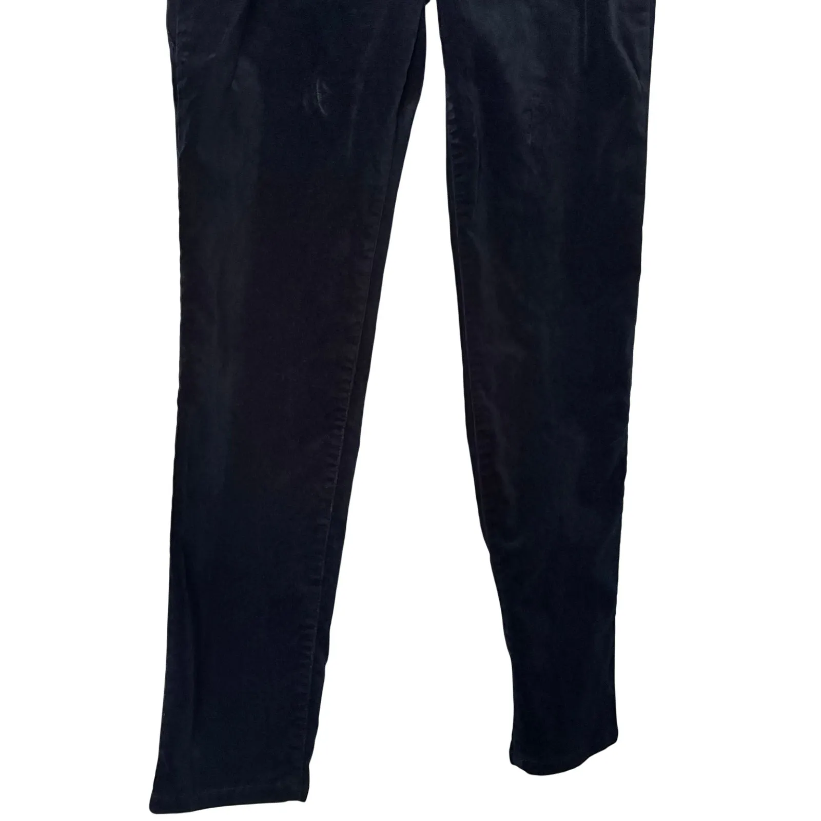 Joe's Jeans 'The Charlie' Sz 29 Dark Blue Crushed Velvet Straight Slim Pants - Image 5