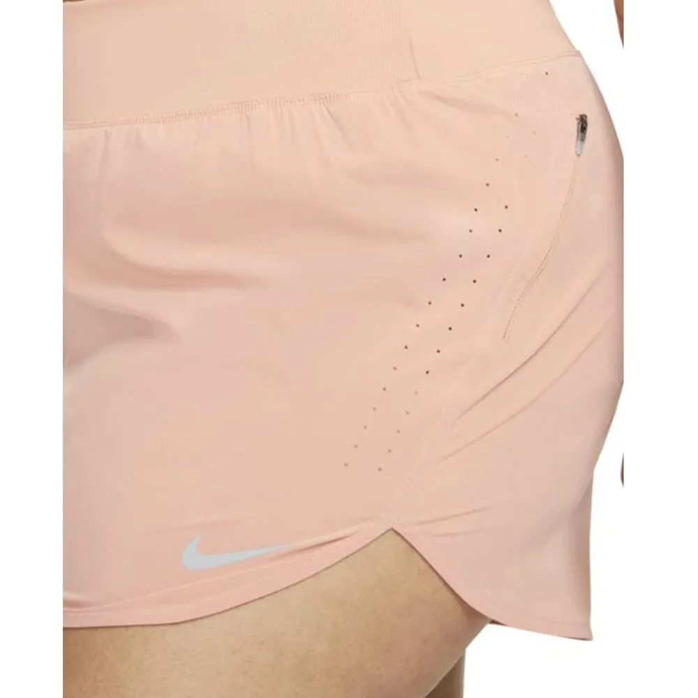 NWT NIKE Women's Eclipse Running Shorts (plus Size) In Orange 3X - Image 5