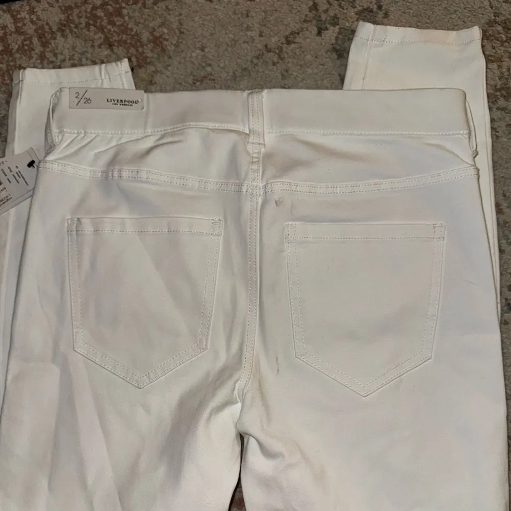Liverpool stretchy white jeans - Image 2