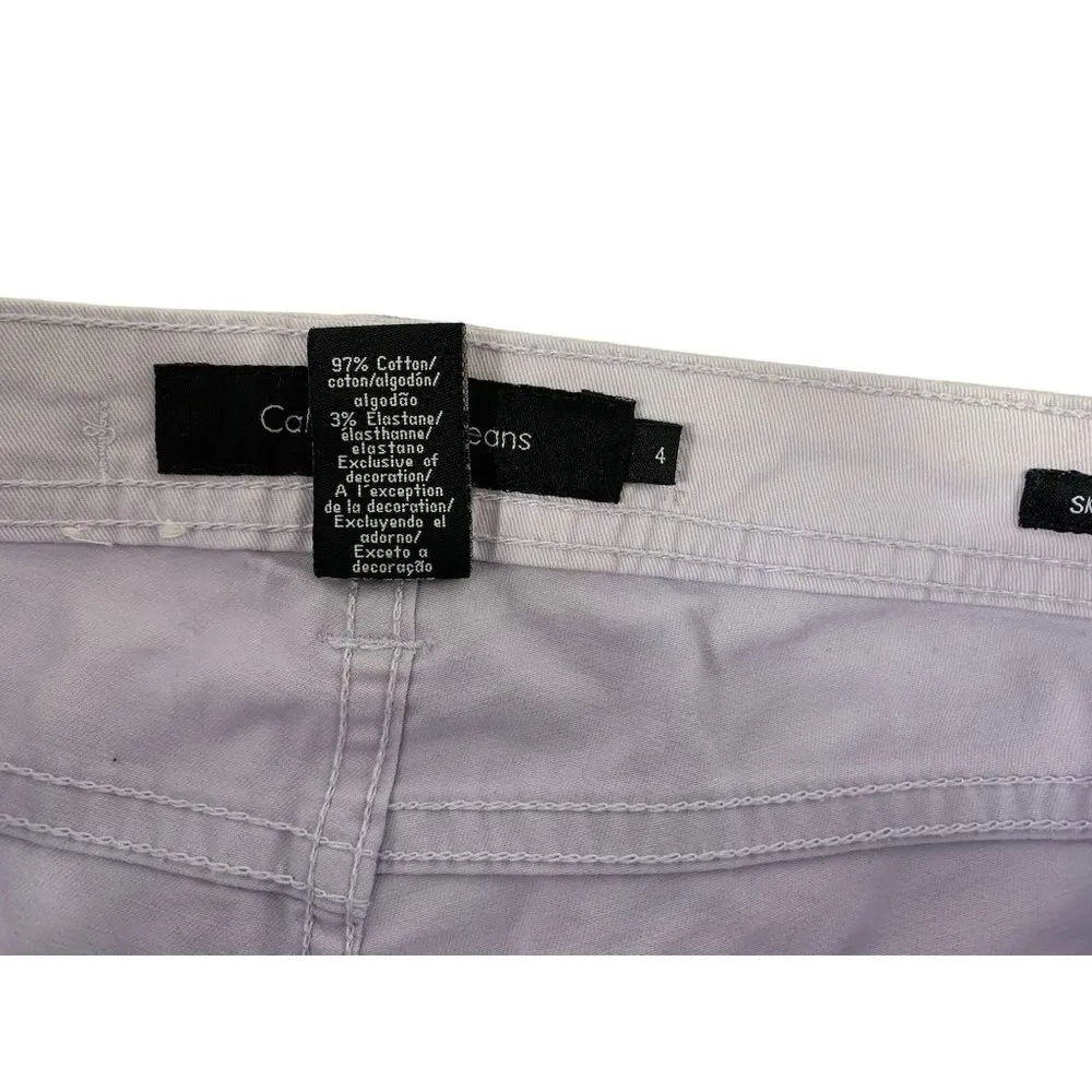 Calvin Klein Jeans Women's Soft Lilac Pants - Image 4