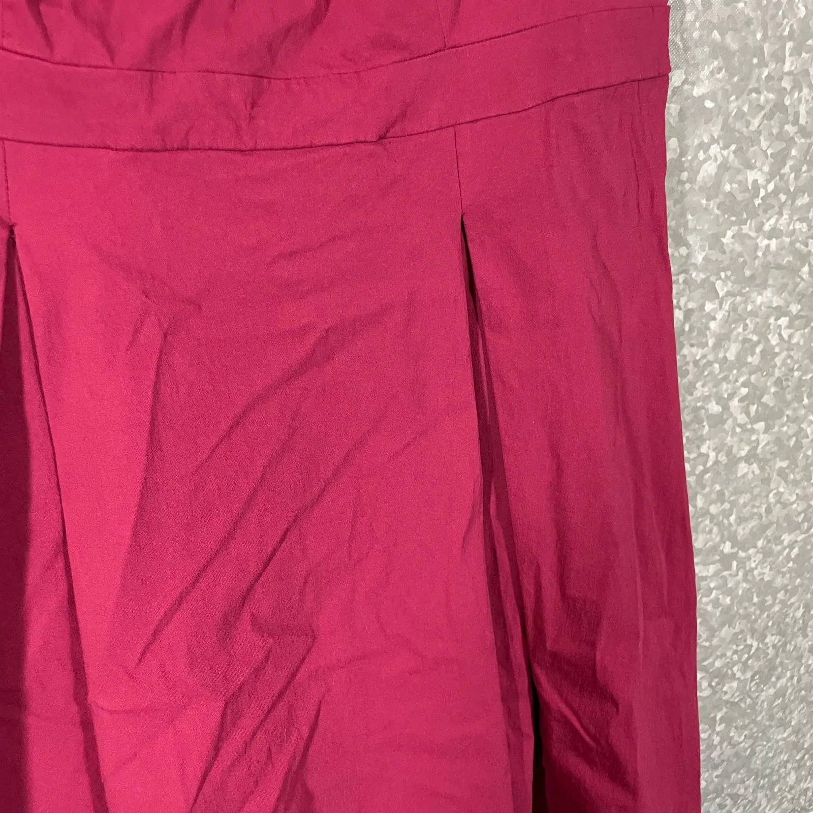 Torrid Woman’s Plus Size Burgundy Sateen Knee Length Dress - Size 20 - Formal - Image 3