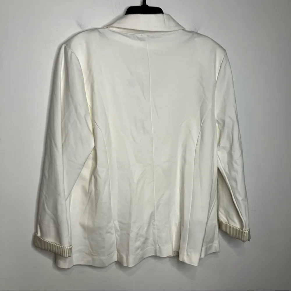 Cato ivory one button blazer size XL new with‎ tags - Image 8