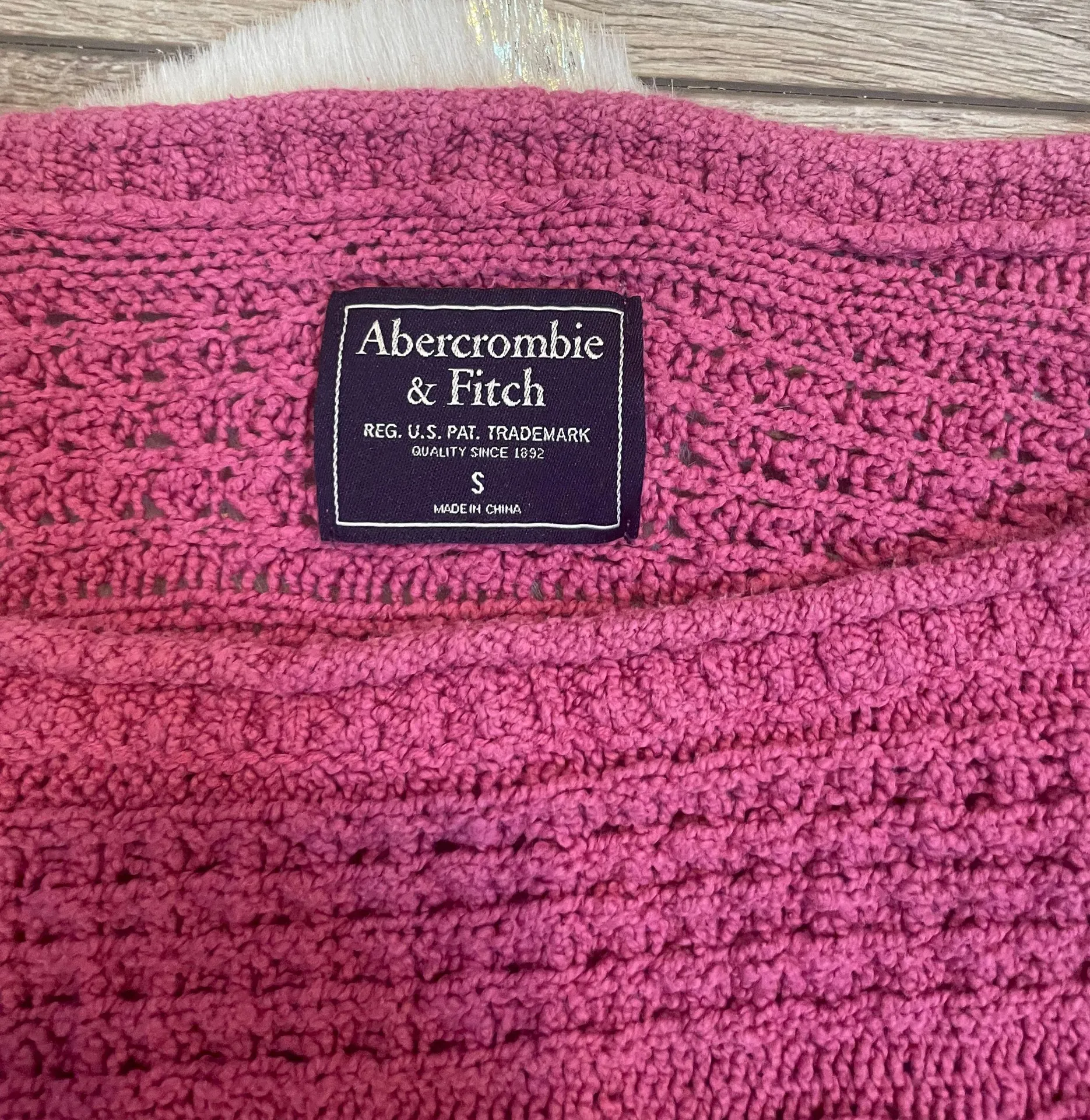 Abercrombie & Fitch Hot Pink Sweater - Image 2