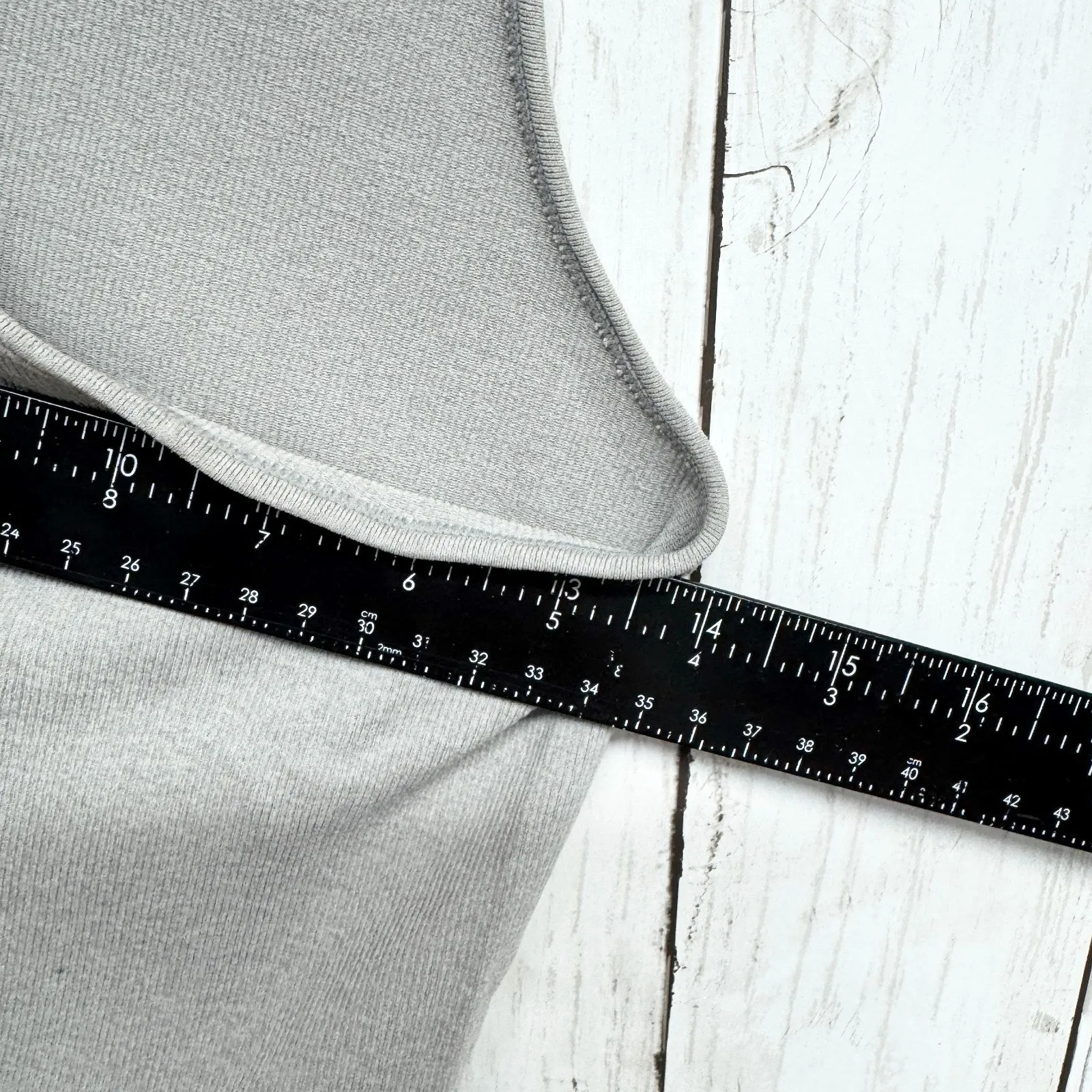 Free People Shirt Women Size M/L Ribbed High Neck Sleeveless Athletic Tank Top - Image 4