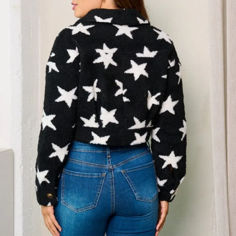 Altar'd State Sherpa Crop Jacket - Image 2