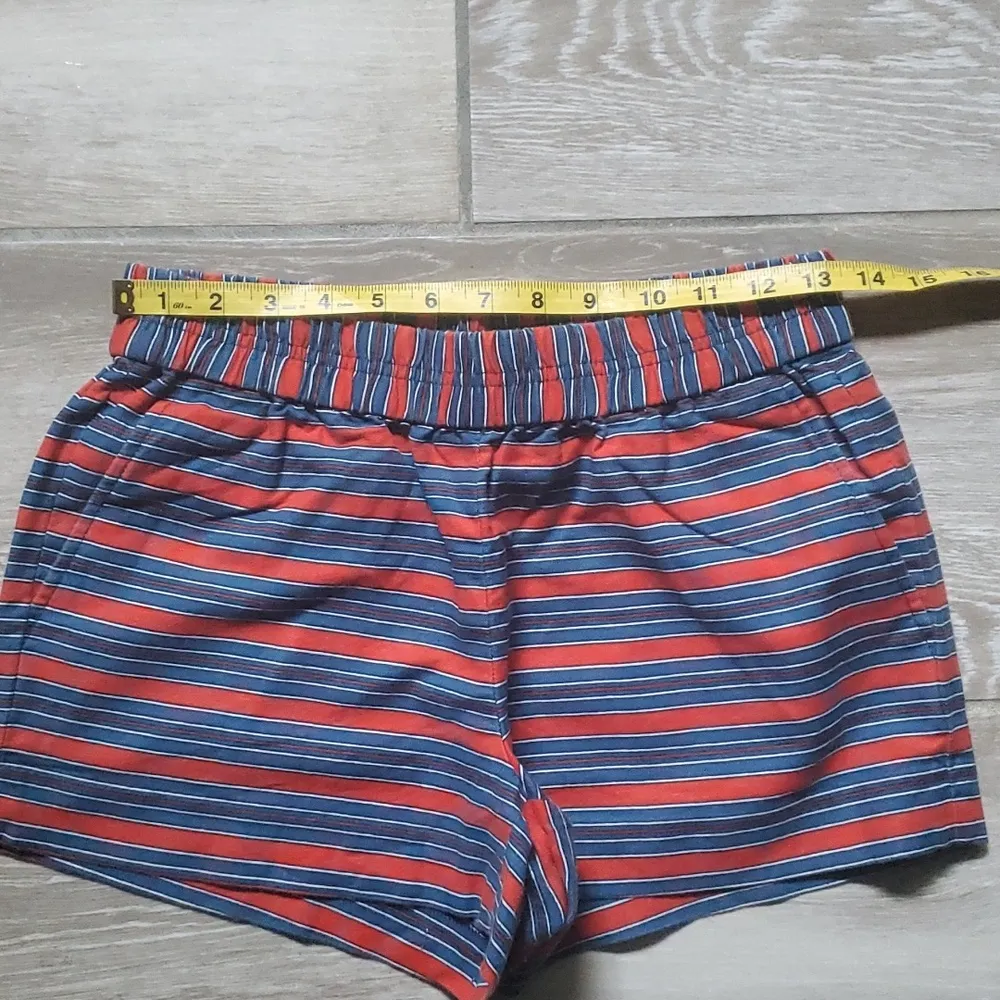 J. Crew Striped Linen Blend Boardwalk Shorts J. Crew Elastic Waist Shorts - Image 5