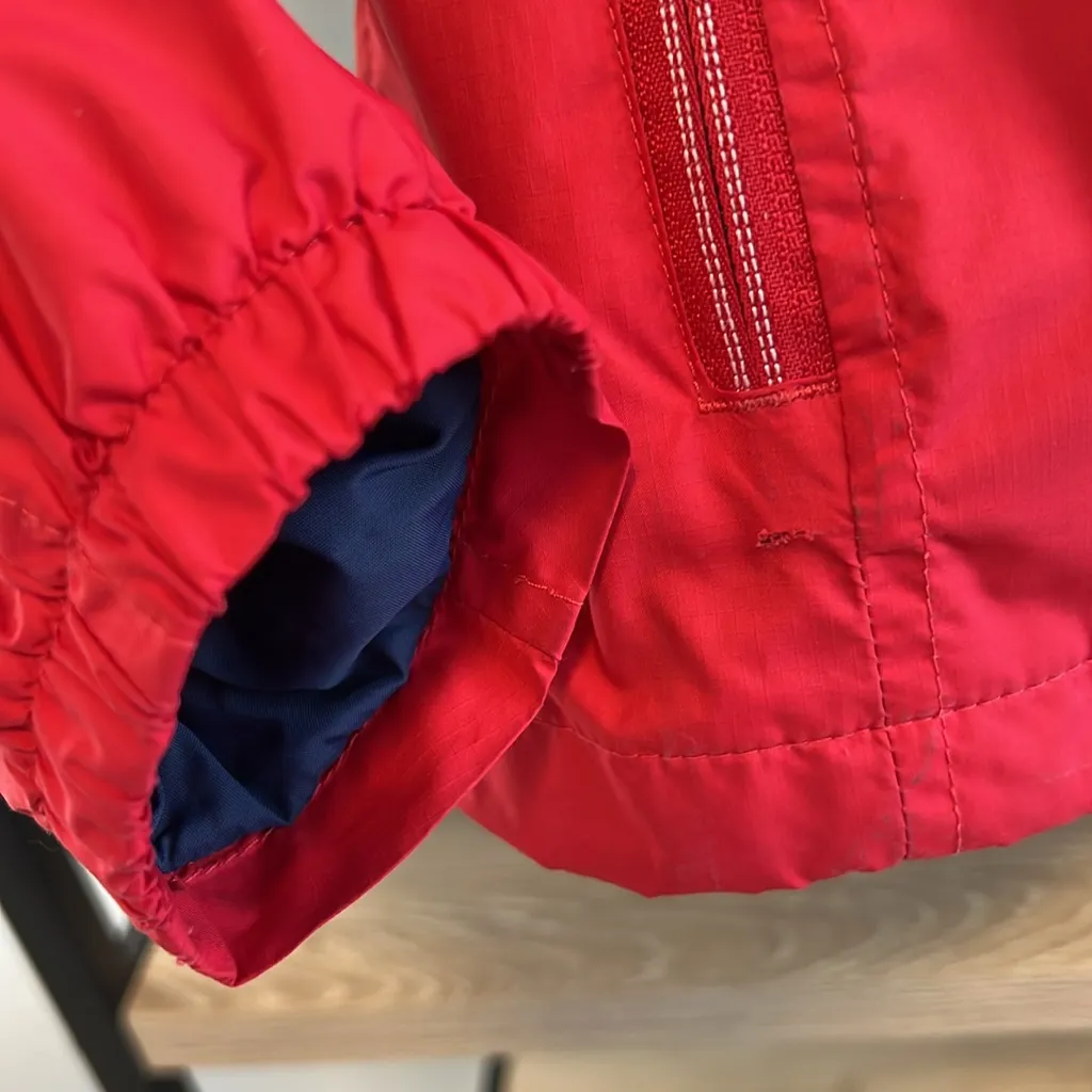 L.L. Bean Spring/Rain Hooded Coat Jacket, Medium - Image 6