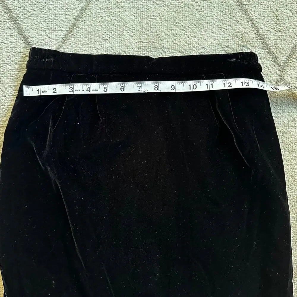 Nah Nah by Jonathan Tait Velvet Structured Tuxedo Style Jacket Faux Pearl Button White Size M - Image 14