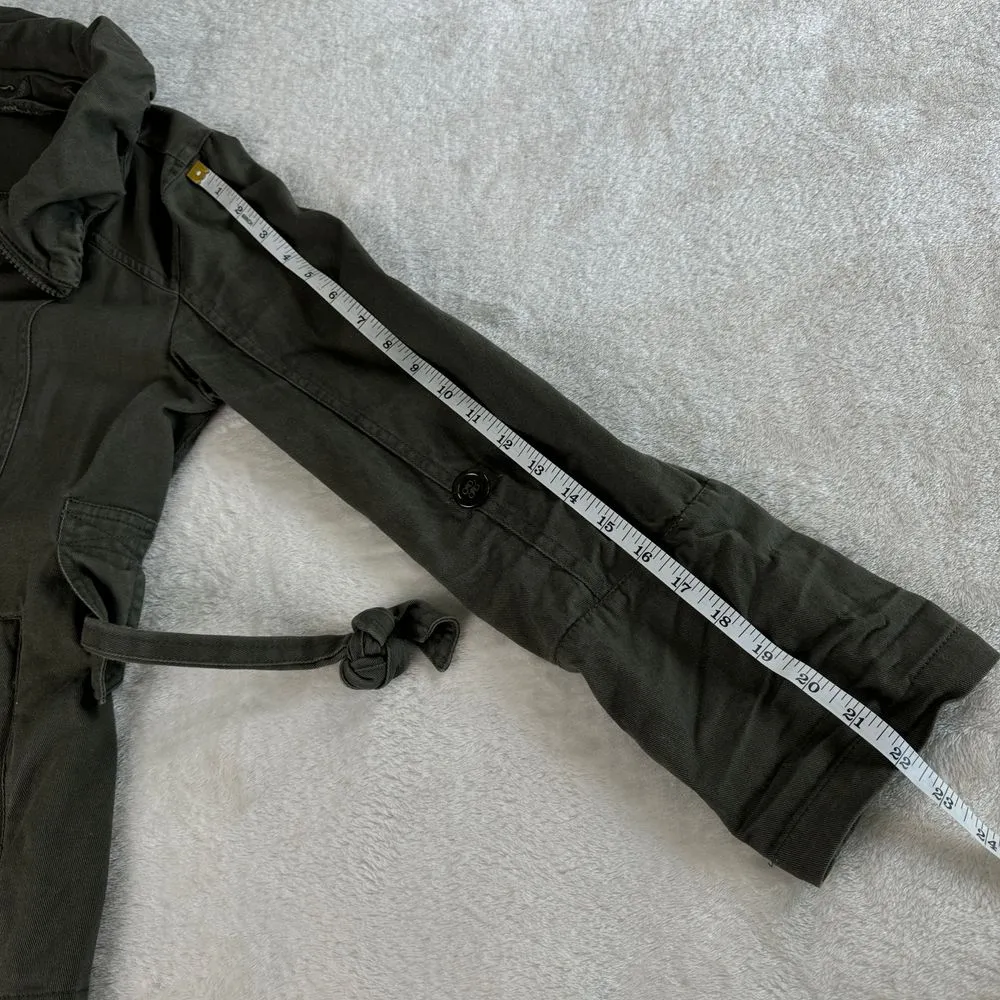 Ashley by 26 International Jacket Womens M Army Green Military Gorpcore Utility - Image 9