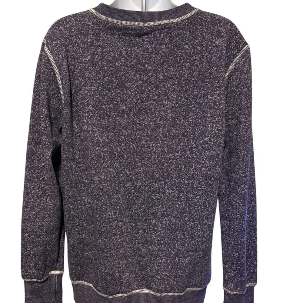 Women’s Seattle Seahawks Crew Neck Pullover Sweatshirt with Team Logo Purple M Size M - Image 4