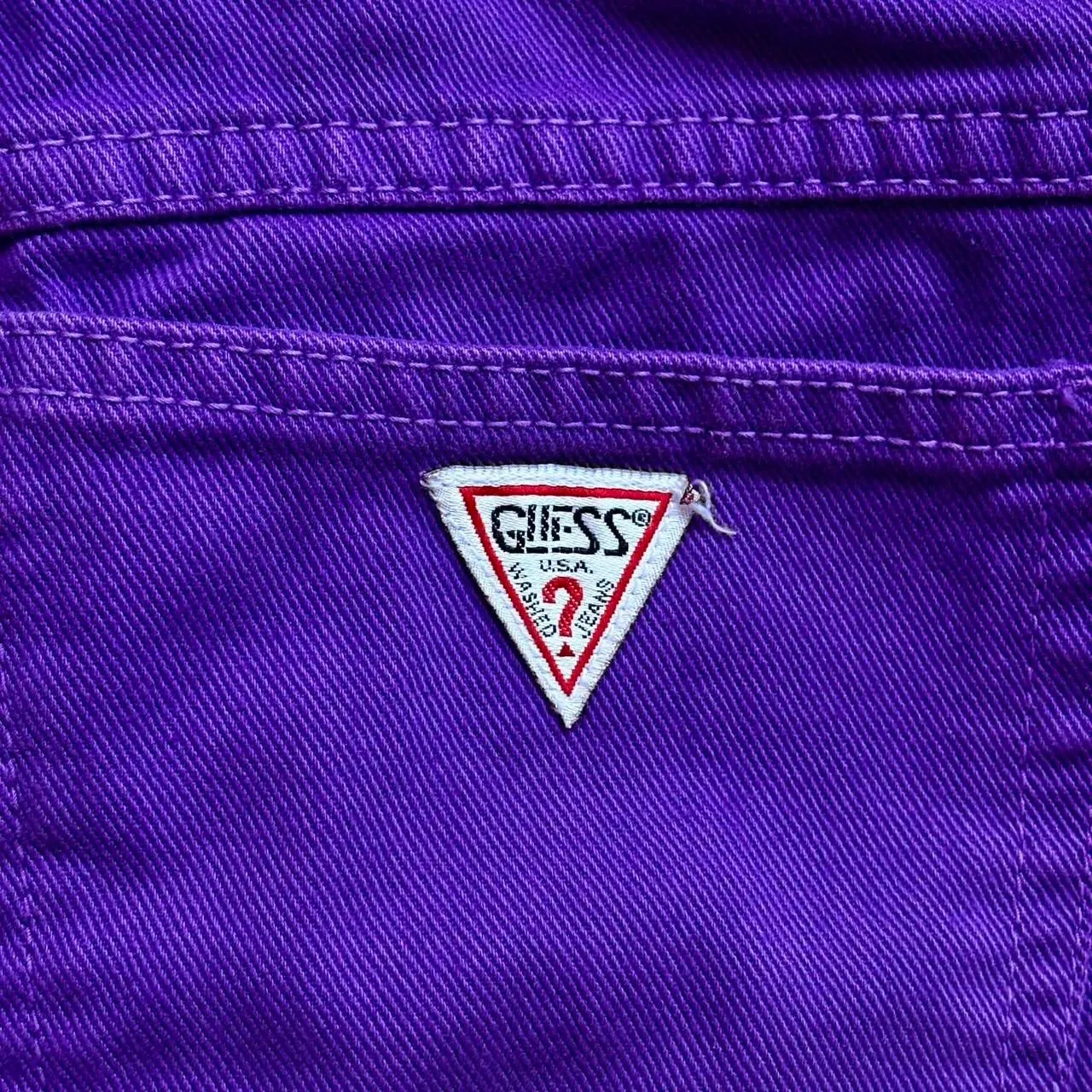 Vintage Guess by Marciano Purple High Rise Denim Jeans - Image 7