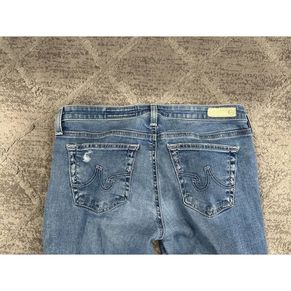 AG Adriano Goldschmied The Stilt Crop Jeans Size 28 - Image 8