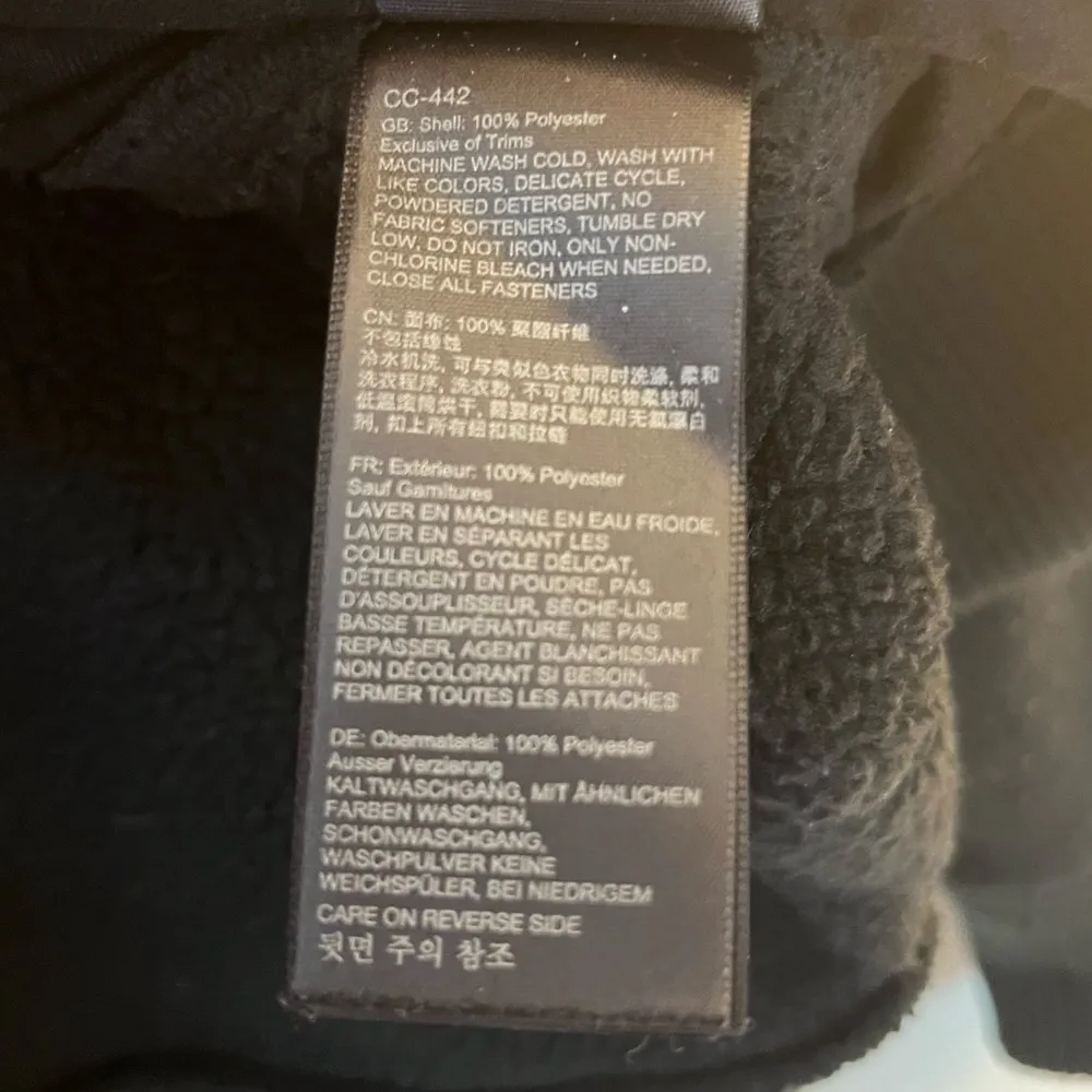 Marmot Jacket Women’s Black Tech Sweater Coat Sz L GUC Mixed Media Outdoor Ski - Image 16