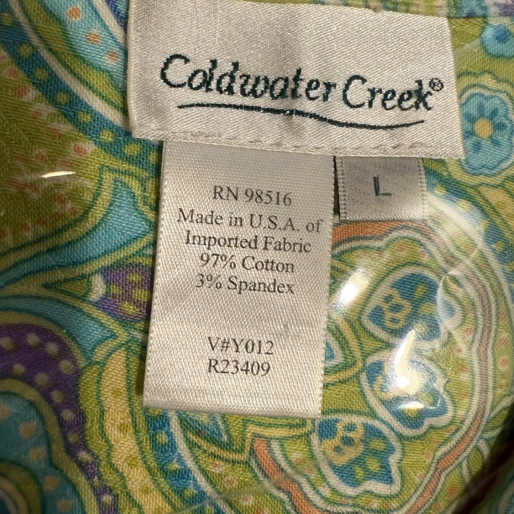 Coldwater Creek Multicolor Blazer - Image 5