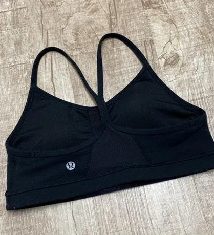 Lululemon Flow Y Black Sports Bra - Image 4