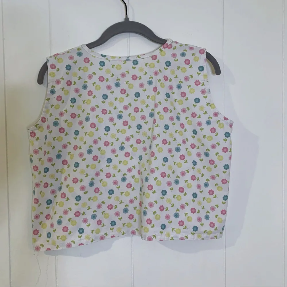 Homemade Cropped Floral Tank - Image 2