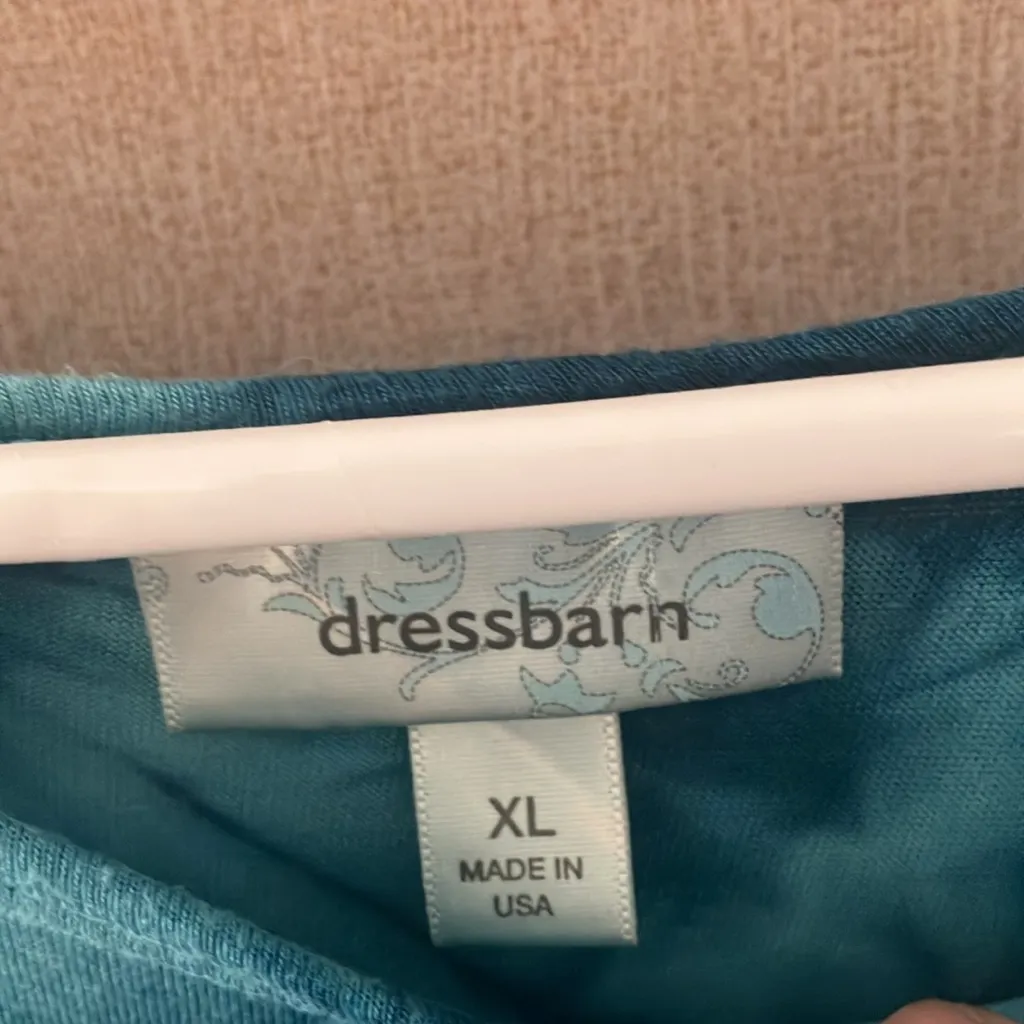 FINAL MARKDOWN Dressbarn tie dyed look Long Sleeve Top xl - Image 3