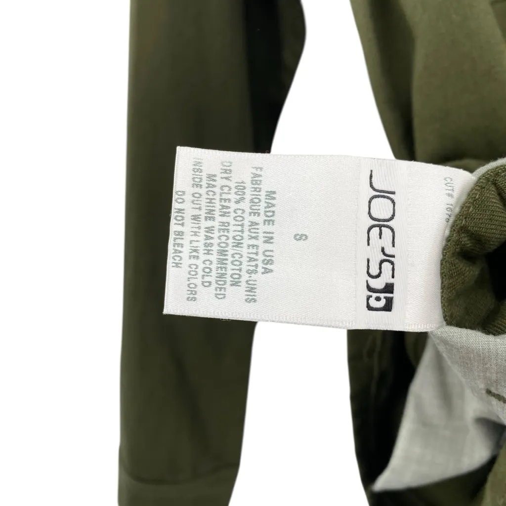 Joe’s Jeans Olive Green Military Shirtall Romper Long Sleeve New - Image 10