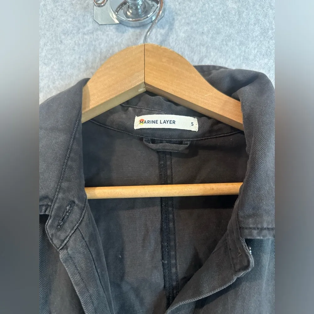 MARINE LAYER Brown Renata Shirt Dress Womens Size Small L0813 - Image 4