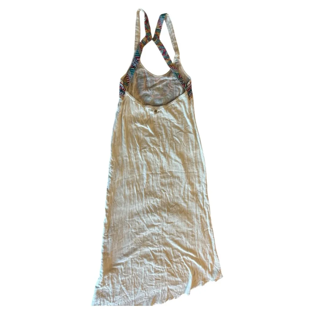 Billabong White Maxi Dress with Colorful Accents - Image 7