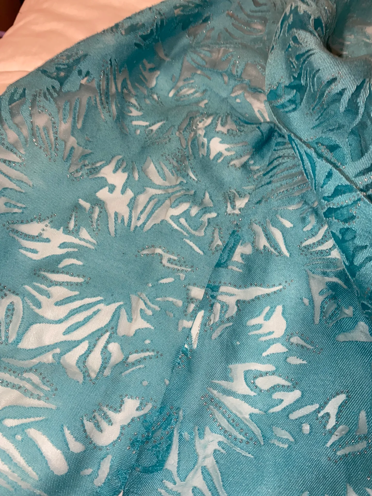 Sparkly Blue Top Size L - Image 5