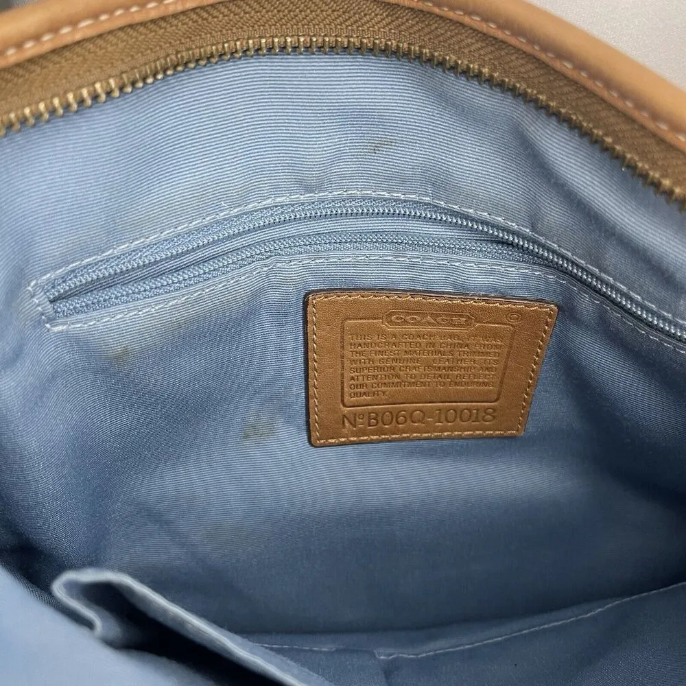 COACH Patchwork B06Q-10018 Multicolor Crossbody Shoulder Handbag Multi Pattern - Image 8