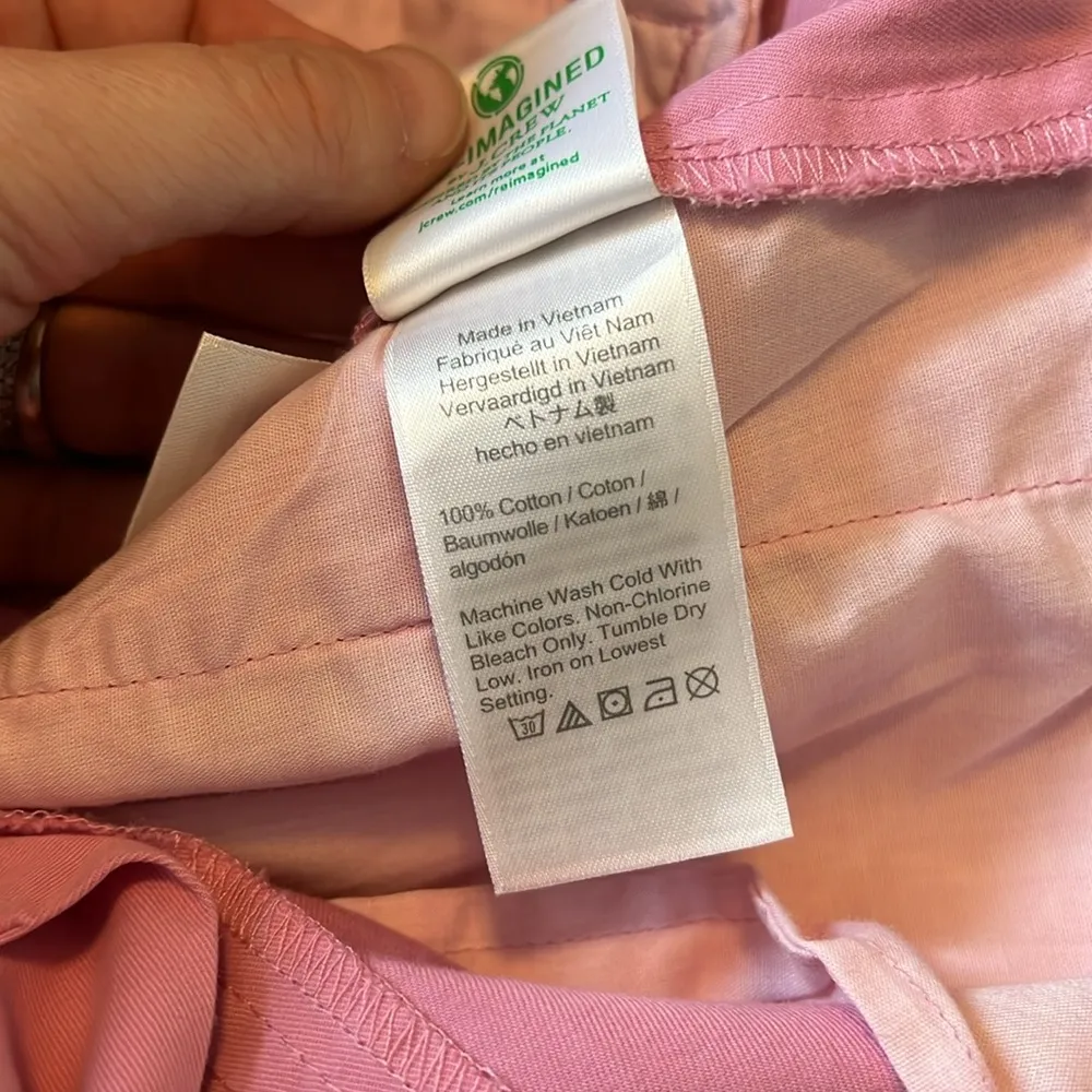 JCrew Sailor Heritage Chino Pant Size 27 Lotus Bloom - Image 4