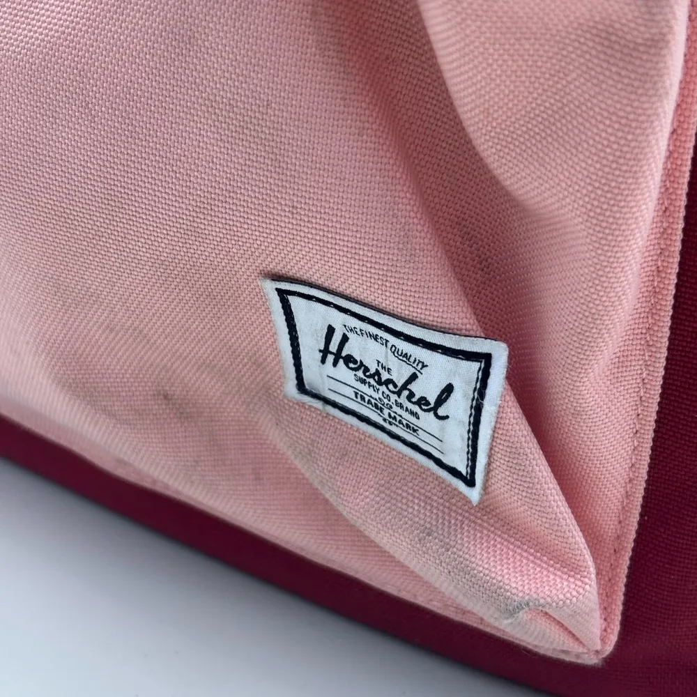 Herschel Red and Pink Backpack mini - Image 5