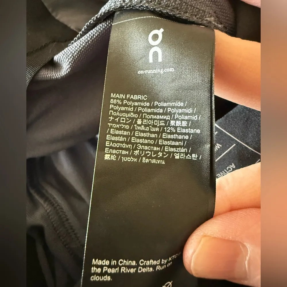 On Running On Cloud Pants Womens Gym Jogger ACTIVE Pants OC Dark Gray NWT Medium - Image 7