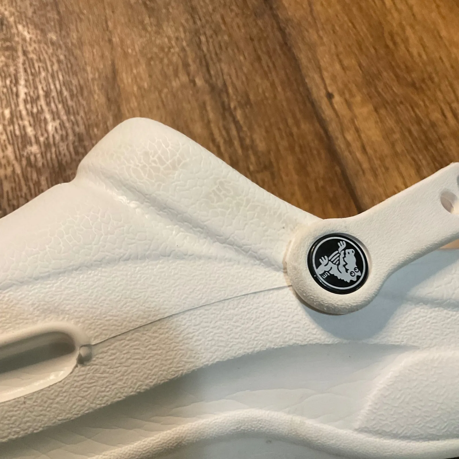 Crocs Bistro White M7 W9 Unisex Rubber Clog‎ Work Shoes Anti Slip Comfort - Image 8