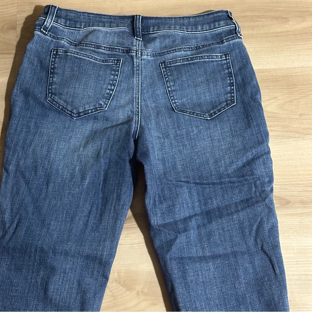 Chicos So Slimming Girlfriend Slim Leg Ankle Medium Wash Denim‎ Jeans 4R - 0R SM - Image 10