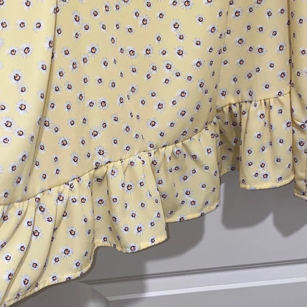 Rue21 Yellow Floral Dress - Image 7