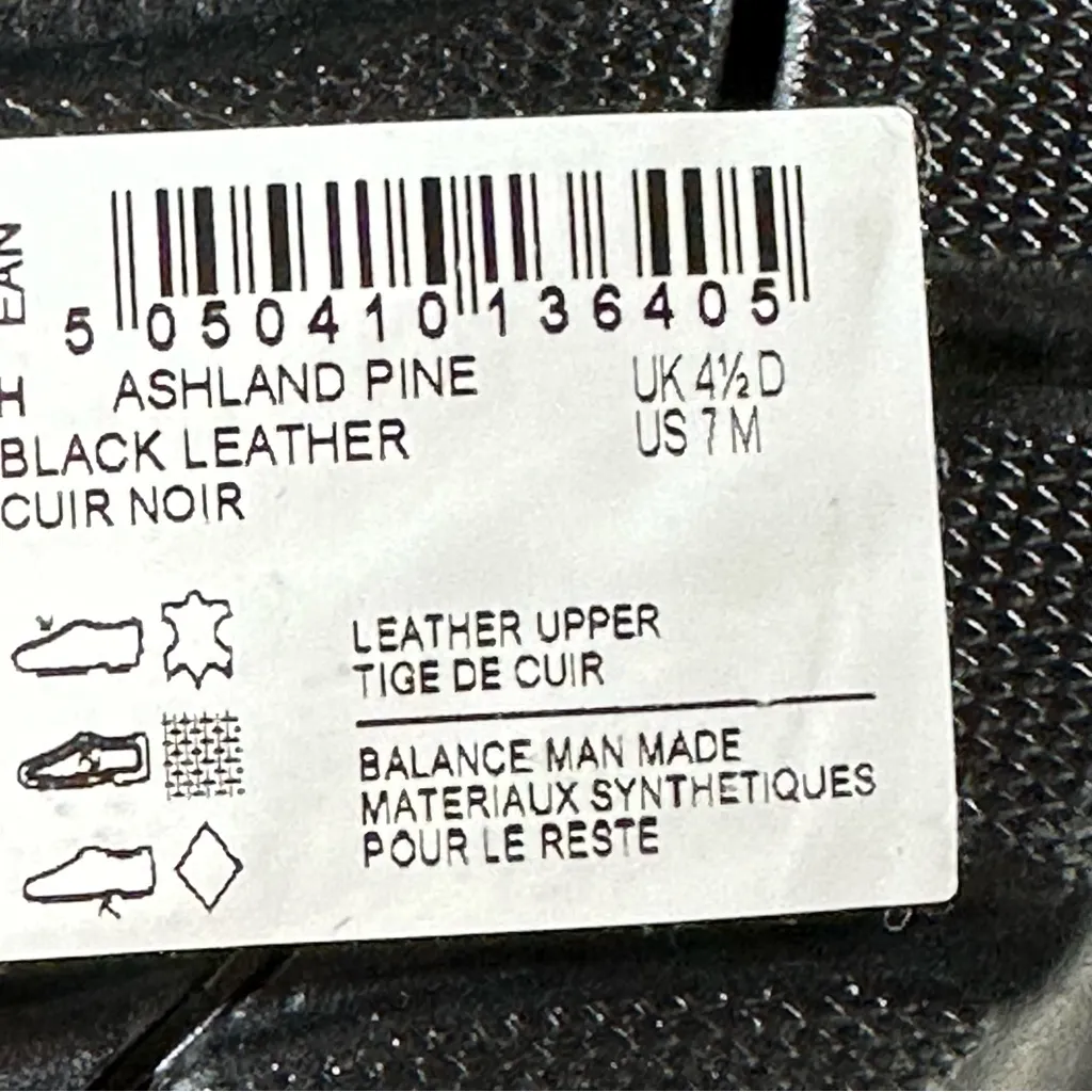 Clarks Black Leather Ashland Pine Ankle Boots 7 - Image 7