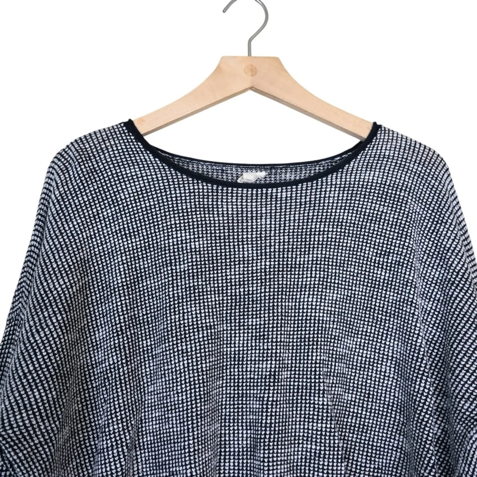Eileen Fisher Womens XL Organic Cotton/Linen Sweater - Image 4