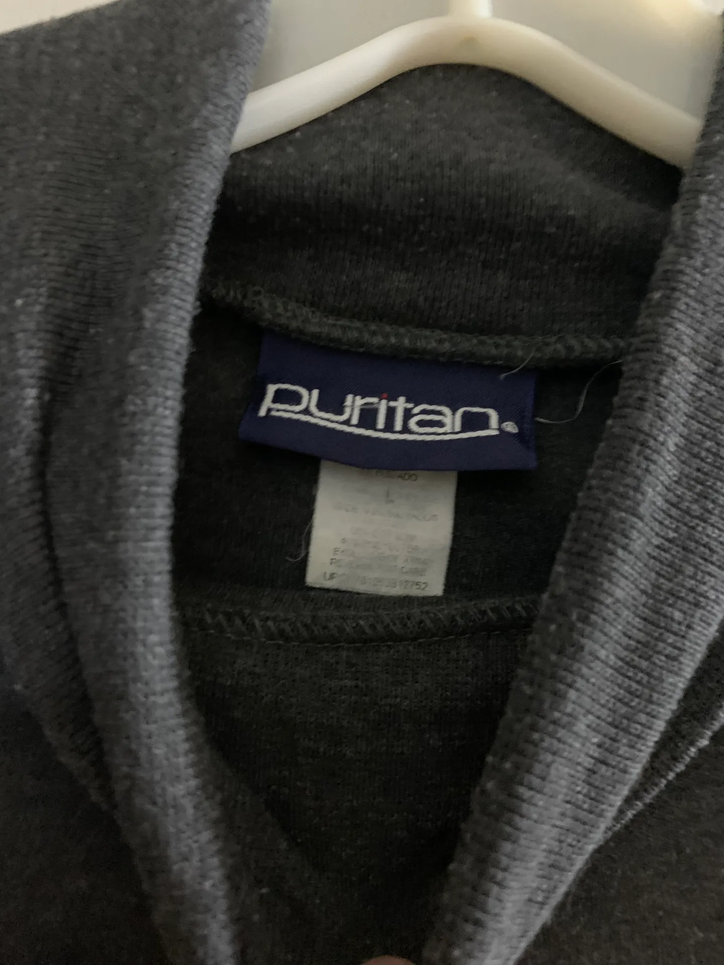 puritan grey turtle neck - Image 2