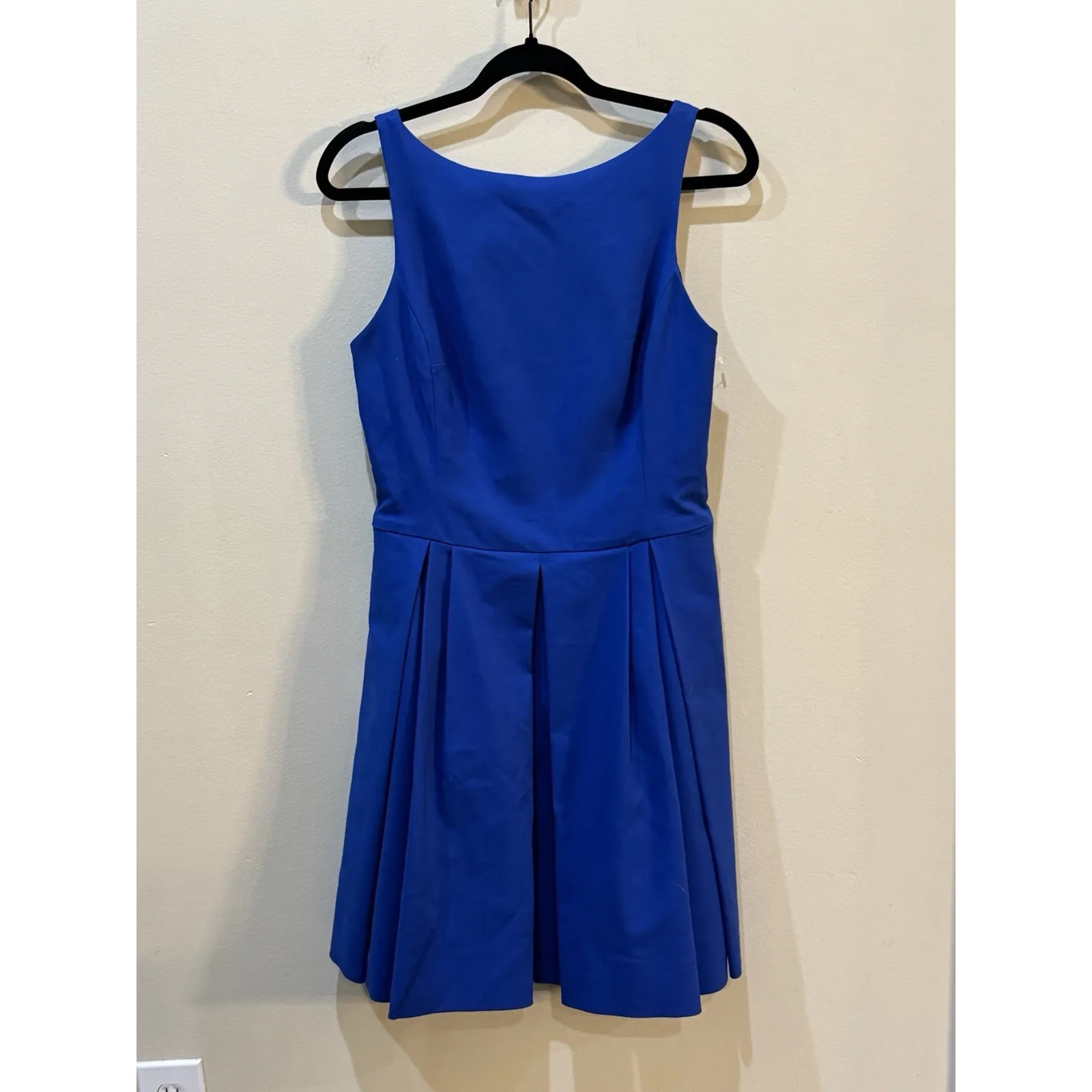 Polo Ralph Lauren‎ Blue Fit & Flare Sleeveless Babette Dress $245 Size 6 - Image 2