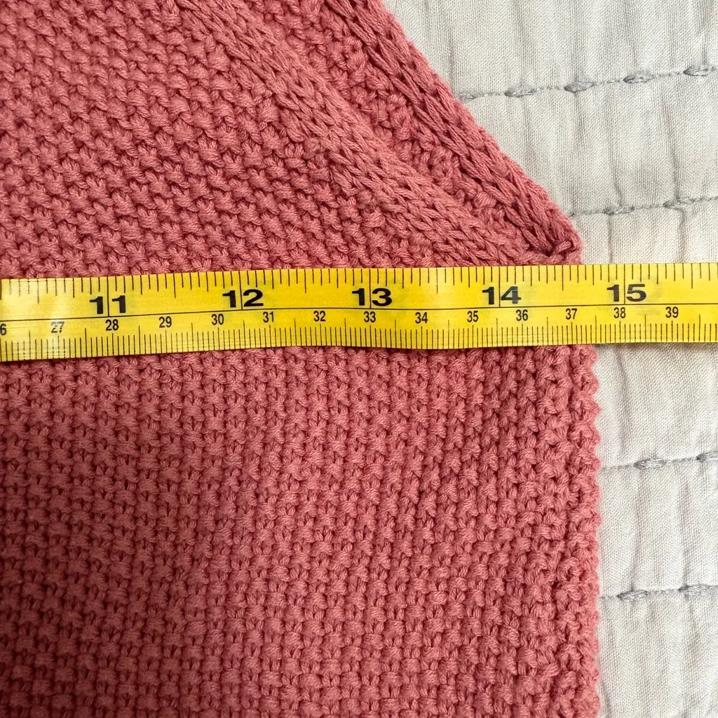 Marine Layer Pink Crochet Sleeveless Top Size‎ ExtraSmall EUC - Image 3