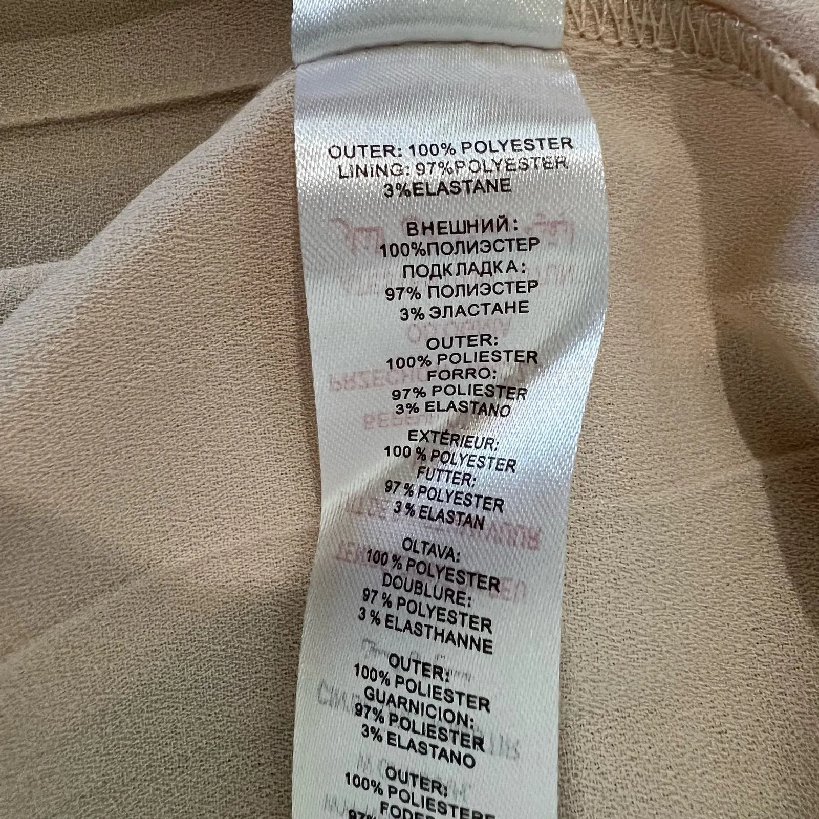 Little Mistress Cream Red Pink Embroidered Flowers Accordion Pleat Midi Dress 6 - Image 7