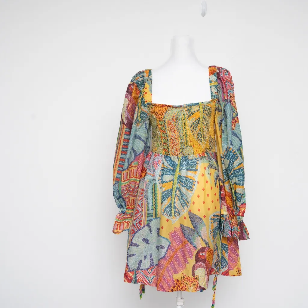 FARM Rio - Summer Tapestry Mini Dress - Image 11