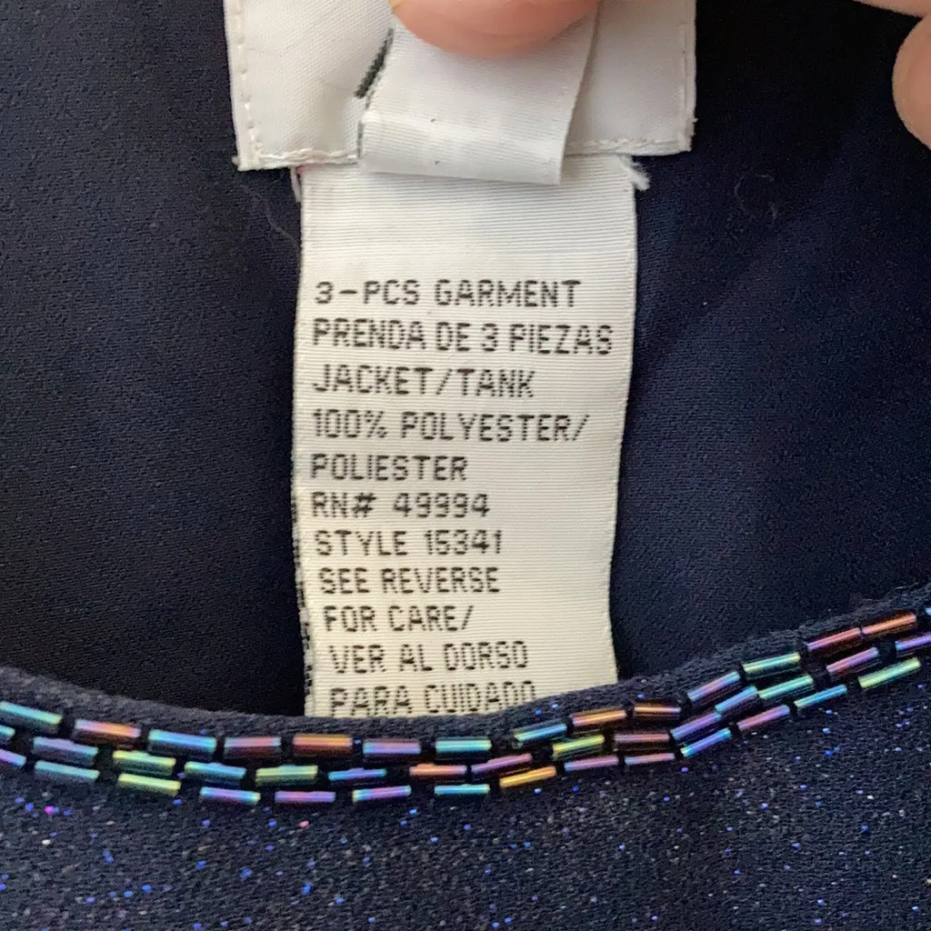 FINAL MARKDOWN R & m Richards evening top 6p brand new - Image 4