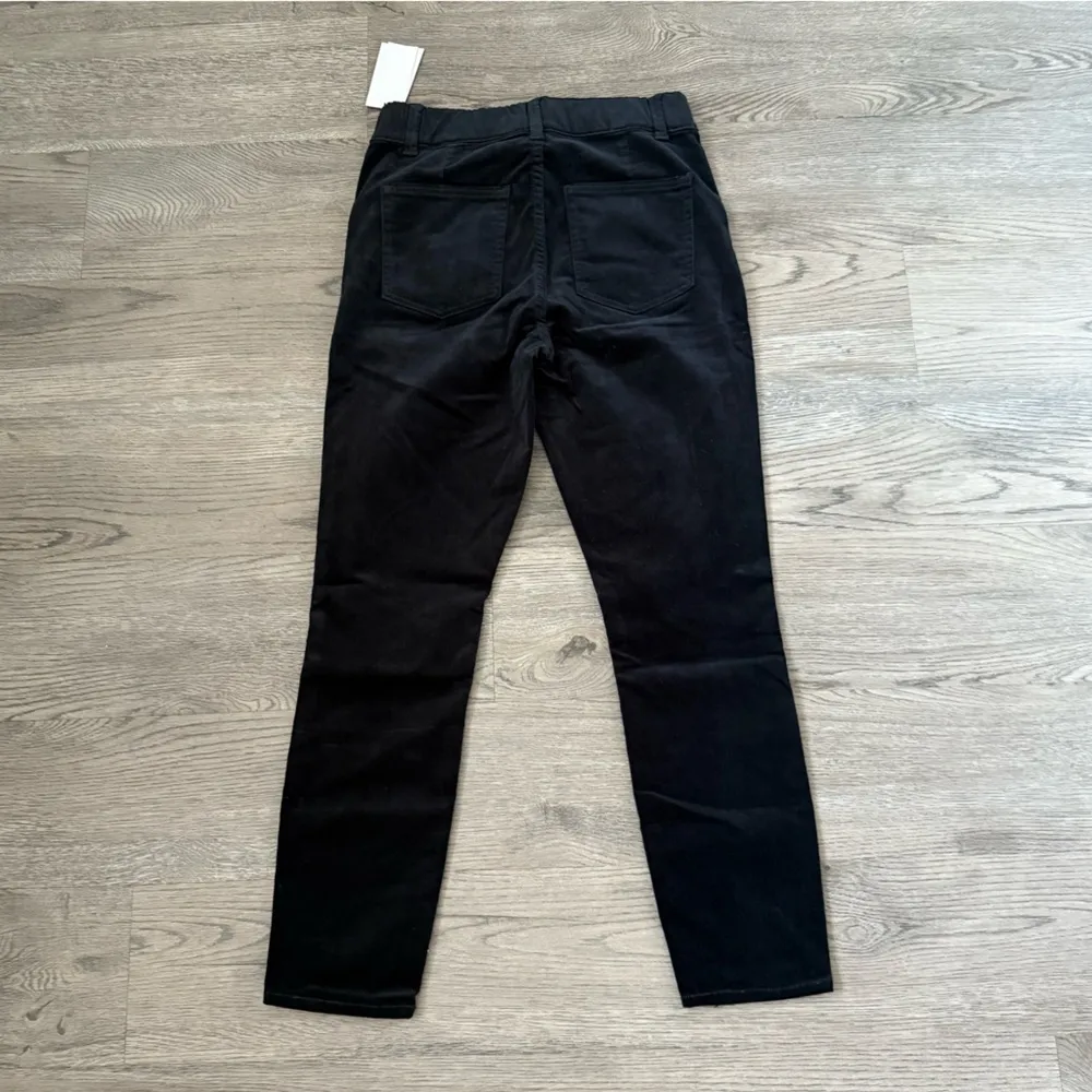 Juicy Couture California Skinny‎ Pull-On Corduroy Pants - Size 8 - Black - NWT - Image 3