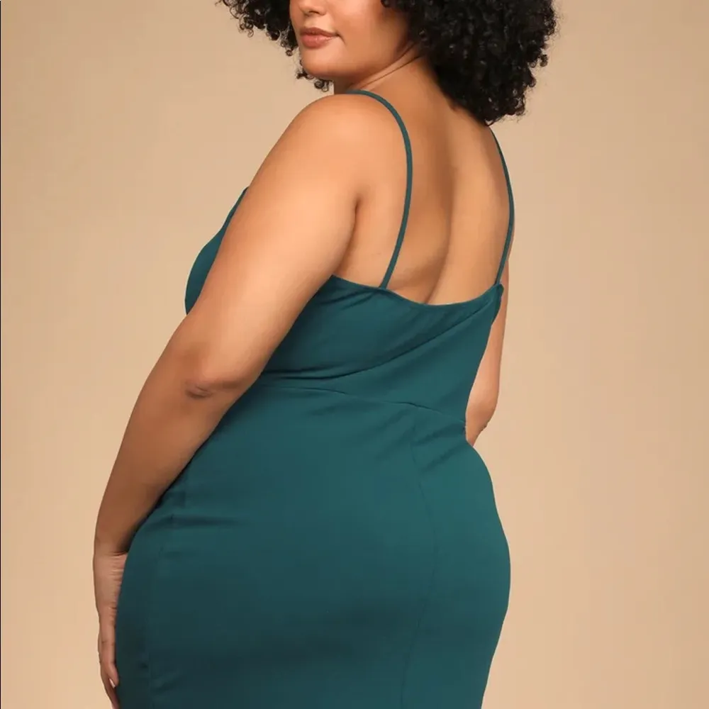 Lulus Forever Your Girl Teal Bodycon Dress - Image 5