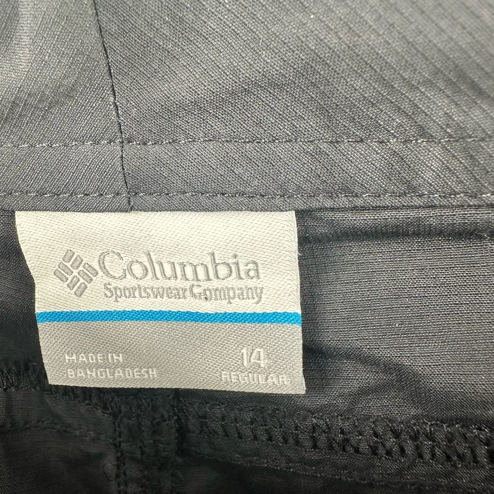 Columbia Size 14‎ Pants Black Cargo Adjustable Length Omni Shade Outdoors Hiking - Image 8