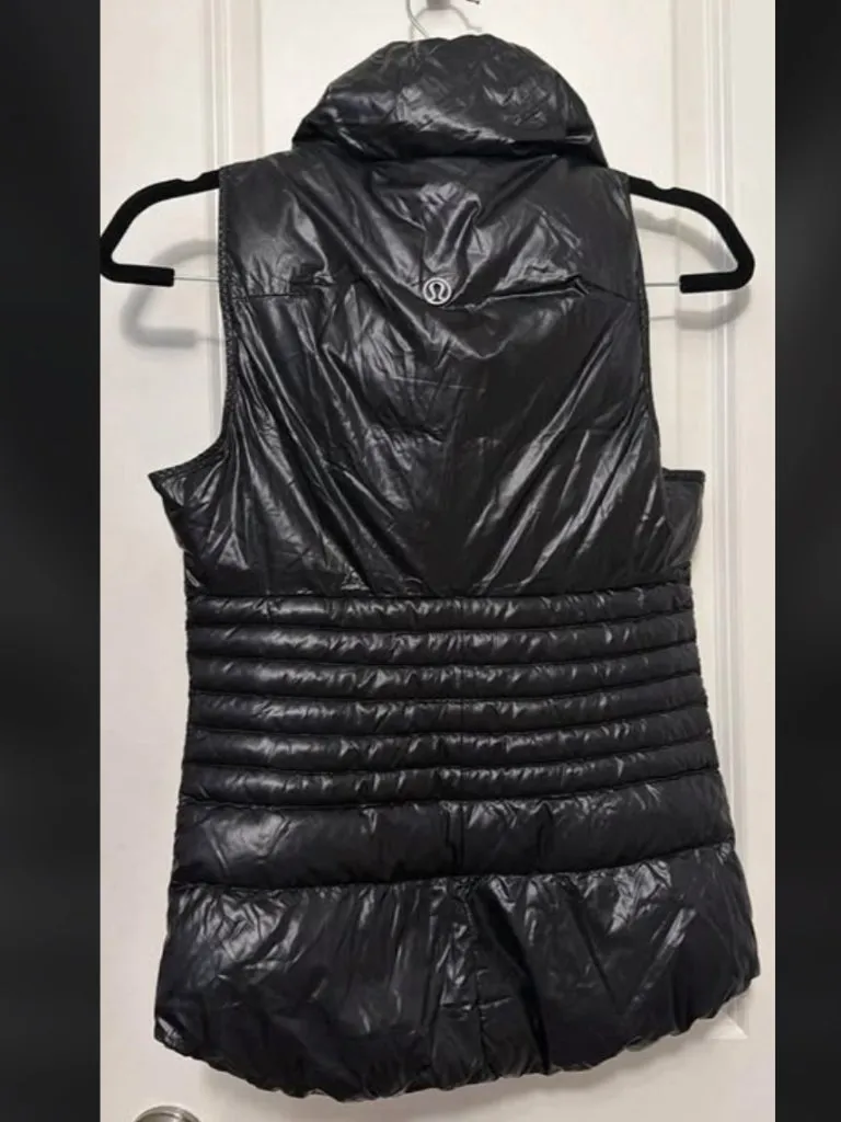 Lululemon “Fluffin Awesome” Goose Down Puffer Vest Size 4 - Image 5