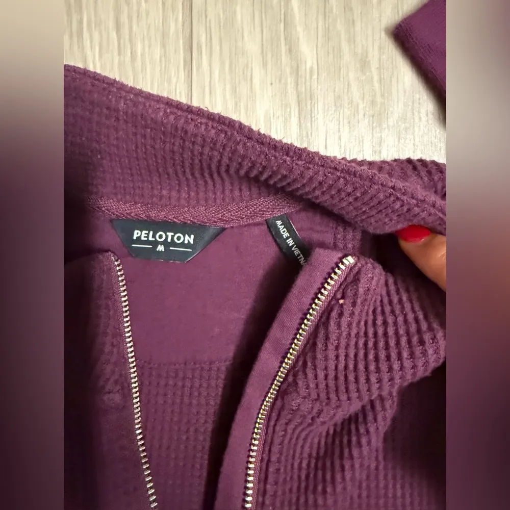 Peloton Cozy Waffle Quarter Zip Pullover - Image 5