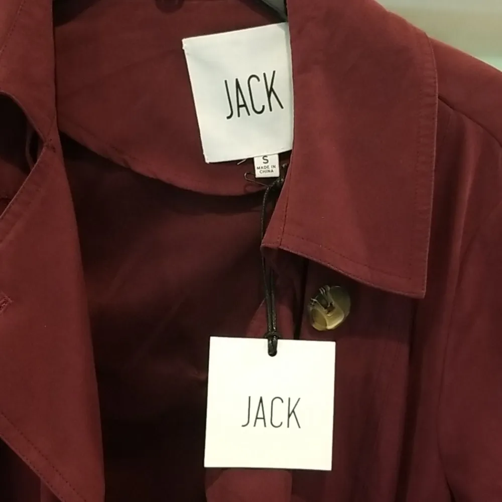 💕JACK by BB DAKOTA💕 Wellington Trench Coat Small S NWT - Image 8