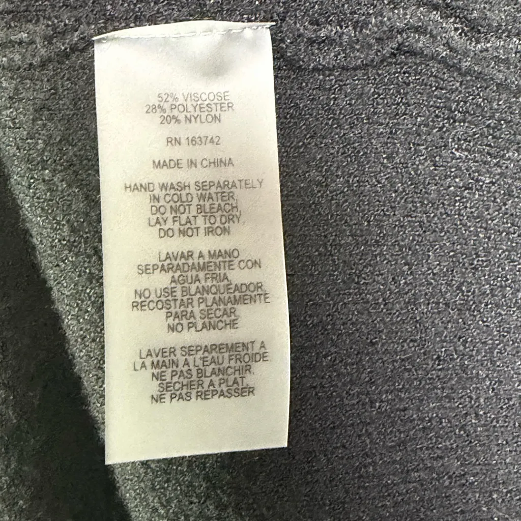 Sioni Women’s Black Sleeveless Longline Vest Blazer Minimalist NWT Sz XL - Image 4