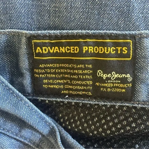 Pepe Advanced Products button Fly jeans.  Size 27‎ - Image 8